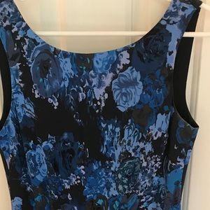 Boden floral a-line dress